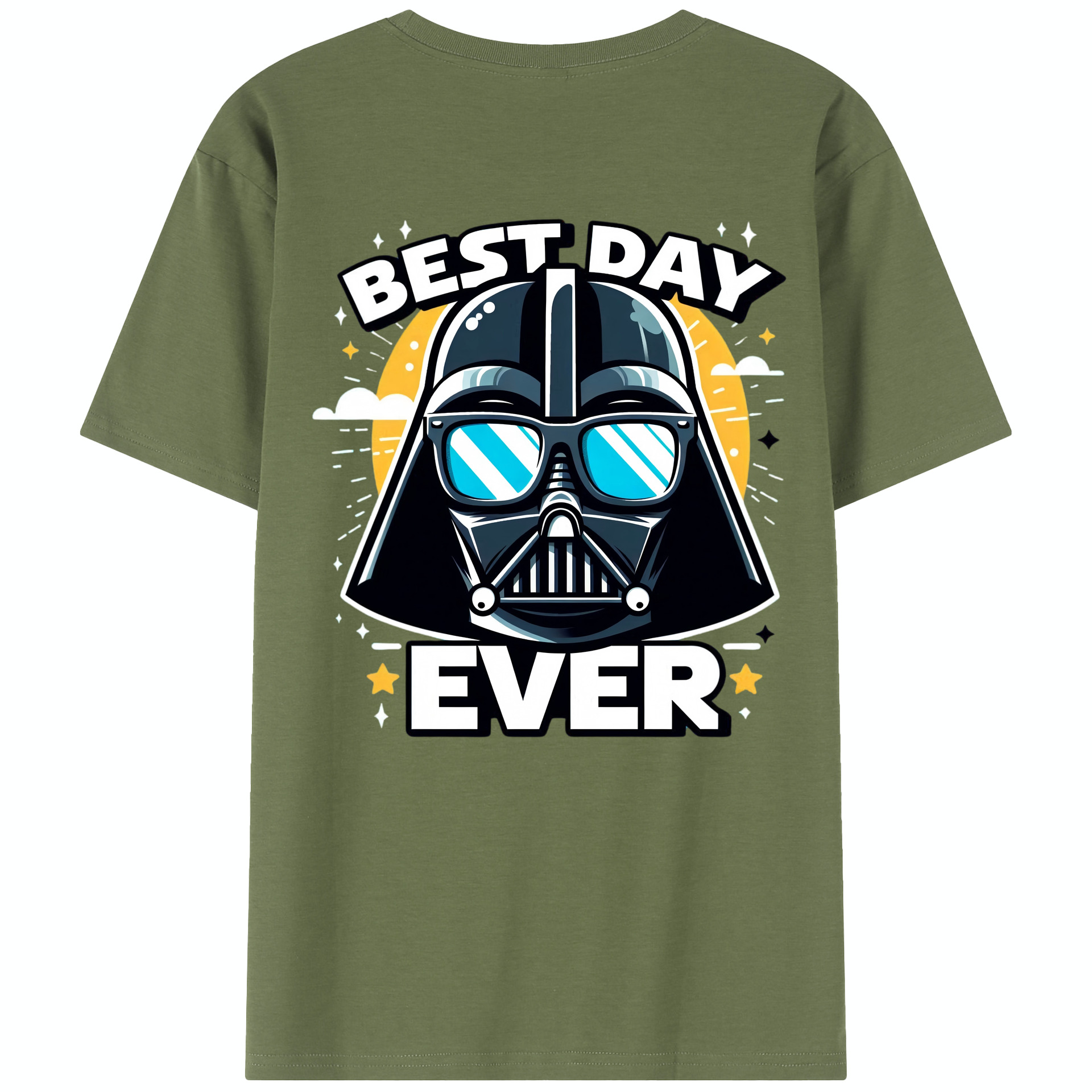 （画像用） スター・ウォーズ Star Wars 綿100％半袖Tシャツ（背面プリント）